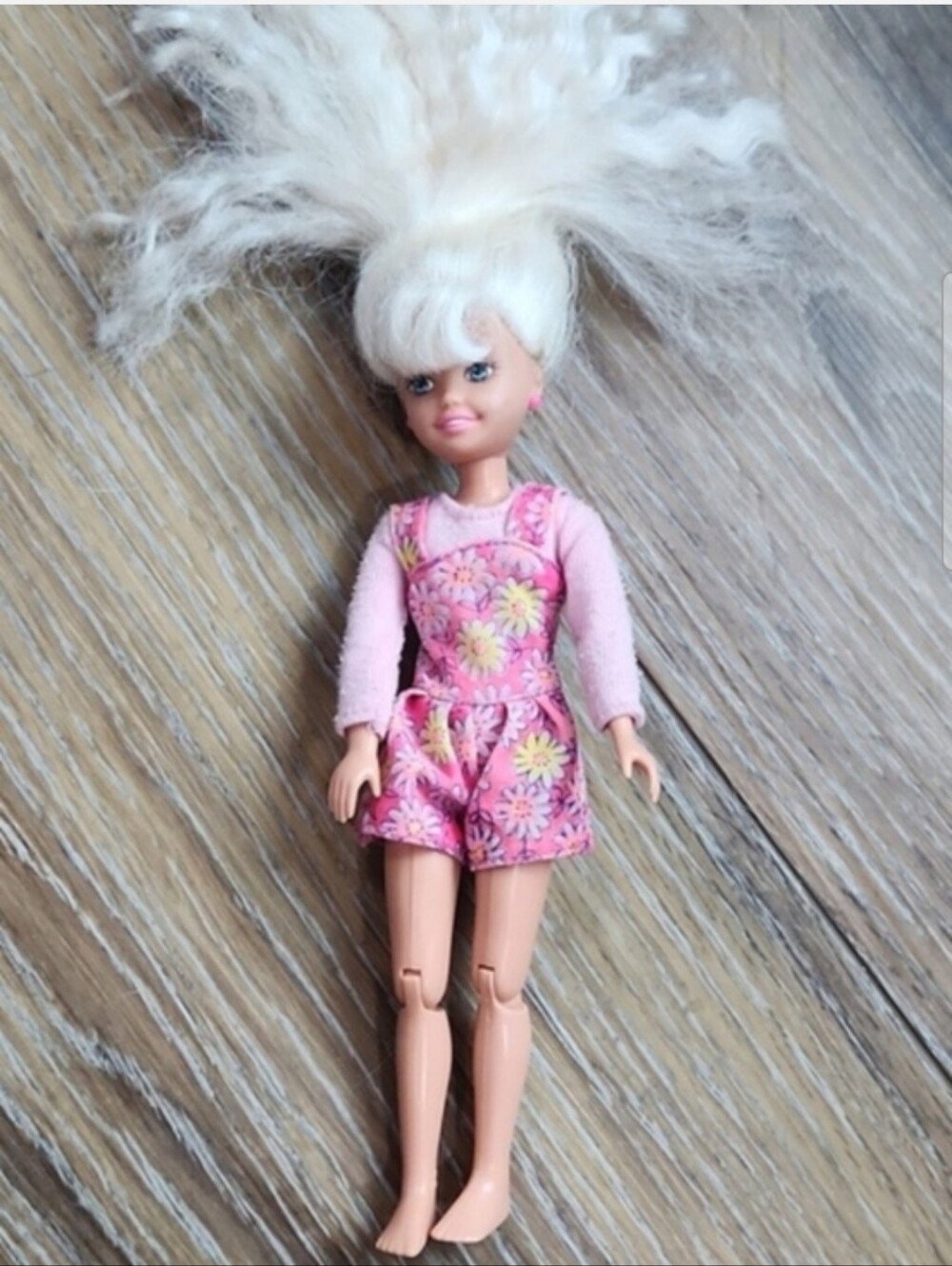 Vintage Stacie Kid Barbie Doll Pink Outfit